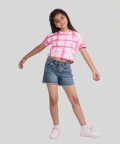 Tie Dye Pure Cotton Summer Crop Top
