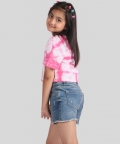 Tie Dye Pure Cotton Summer Crop Top
