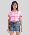 Tie Dye Pure Cotton Summer Crop Top