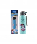 Sea Green Color Unicorn Kids Sipper Bottle Gypsy - 500 Ml
