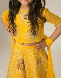 Gota Floral Lehenga Set