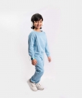 Coast Blue Crew Neck Sweatshirt Set in Fleece
