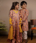 Floral Kurta Pajama Set