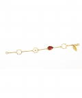 Lady Bug & Daisy Wristlet