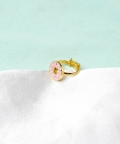 Silver Donut Ring