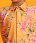 Multicolor Base Yellow Kurta Patiala Set