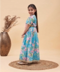 Aqua Lehenga Set