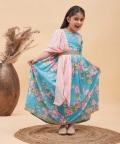 Aqua Lehenga Set