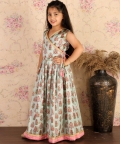 Aqua Lehenga Set