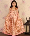 Peach Lehenga Set