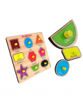 Allure Premium Wooden Shapes Educational Puzzle Toy