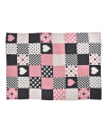 Vkaire Abstract Heart Baby Blanket 