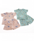 Value Pack Of 2 Organic Shorts And Tee Set - Octy/Toby