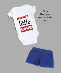 Personalised Mama's Little Love Romper Set
