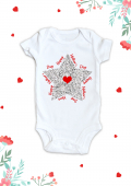 Personalised Mother Star Onesie Romper 