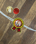 Personalised Best Bro Badge Rakhi