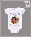 You Are My Superhero Customised Photo Onsie