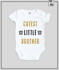 Cutest Little Brother Onesie