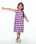 Neck Tie Dress Check