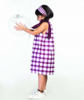 Neck Tie Dress Check