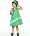 Applique Dress Mineral Green