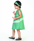 Applique Dress Mineral Green