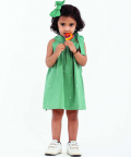 Neck Tie Dress Polka