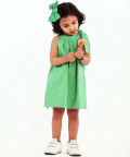 Neck Tie Dress Polka