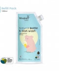 Natural Bottle & Dish Wash-1000 Ml Refill Pack