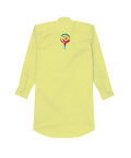 Wednesday Shirt Dress-Yellow