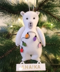 Polar Bear - Christmas Ornament