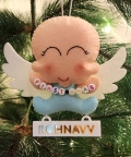 Baby Boy First Christmas Ornament
