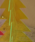 Limited Edition - Fluro - Christmas Tree Set of 2