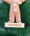 Gingerman Christmas Ornament