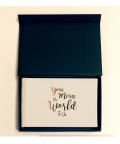 You Mean The World To Us - Baby Visitor Book 