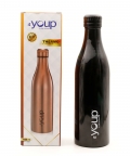 Insulated Black Color Water Bottle Splash1001 - 1 L