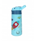 Dinasour Theme Kids Anti-Dust Sipper Bottle Tinkler - 400 Ml