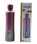 Pink And Grey Color Water Bottle Yp511 - 500 Ml