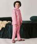 Kaab- Bandhgala Set With Pants -Set Of 2
