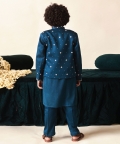 Masheer- Kurta Pyjama Set With Jacket- Set Of 3