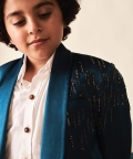 Maham- Tuxedo Set With Pant- Set Of 2