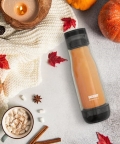 Zoku Glass Core Bottle with Tea Infuser, 475ml
