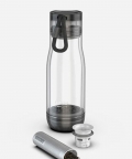 Zoku Glass Core Bottle with Tea Infuser, 475ml