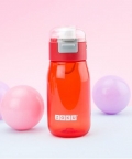Zoku Flip Gulp Kids Bottle, Red, 475 ml