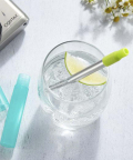 Zoku Teal Two Tone Pocket Straw