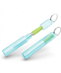 Zoku Teal Two Tone Pocket Straw