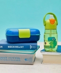 Zoku Neat Bento Jr Kids Lunch Box, Blue, 147ml 