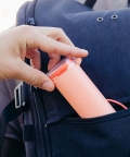 Zoku Peach Pocket Wipe Dispensers