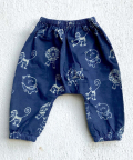 Whitewater Kids Unisex Organic Zoo Monkey Jhabla With Zoo Pants