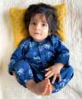 Whitewater Kids Unisex Organic Zoo Bag Zoo And White Kurta Zoo Pants